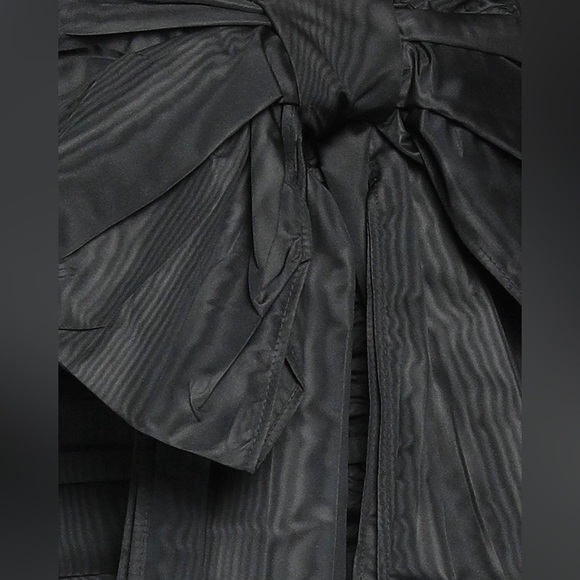 RED VALENTINO Black Bow Mini Skirt - Size 46 - Picture 4 of 12